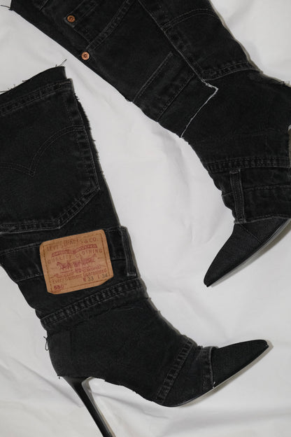 BLACK DENIM