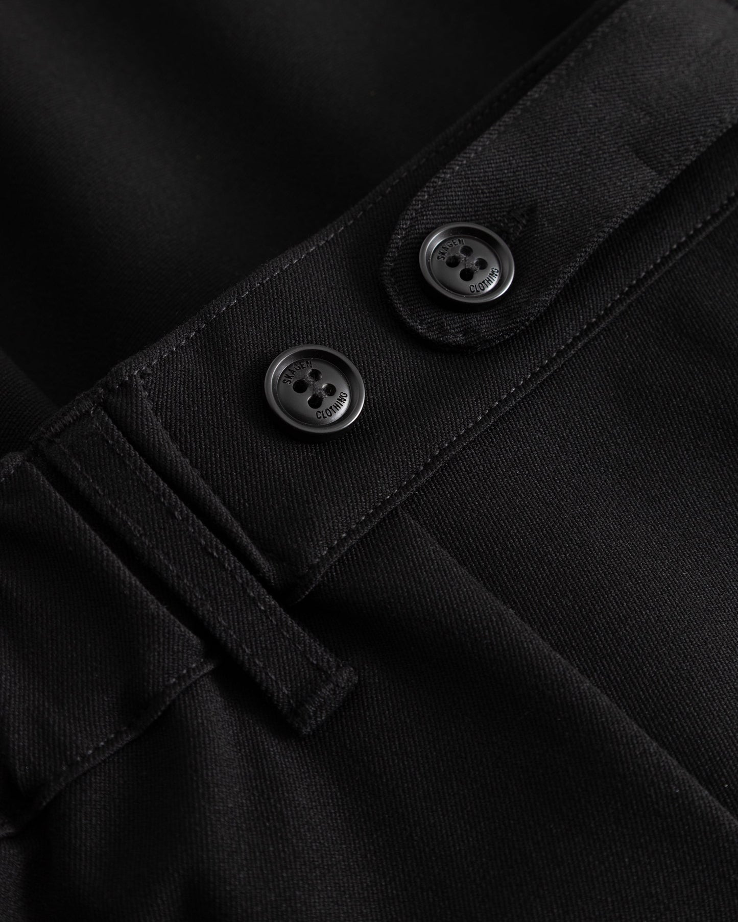 Baggy Suit Pants Black