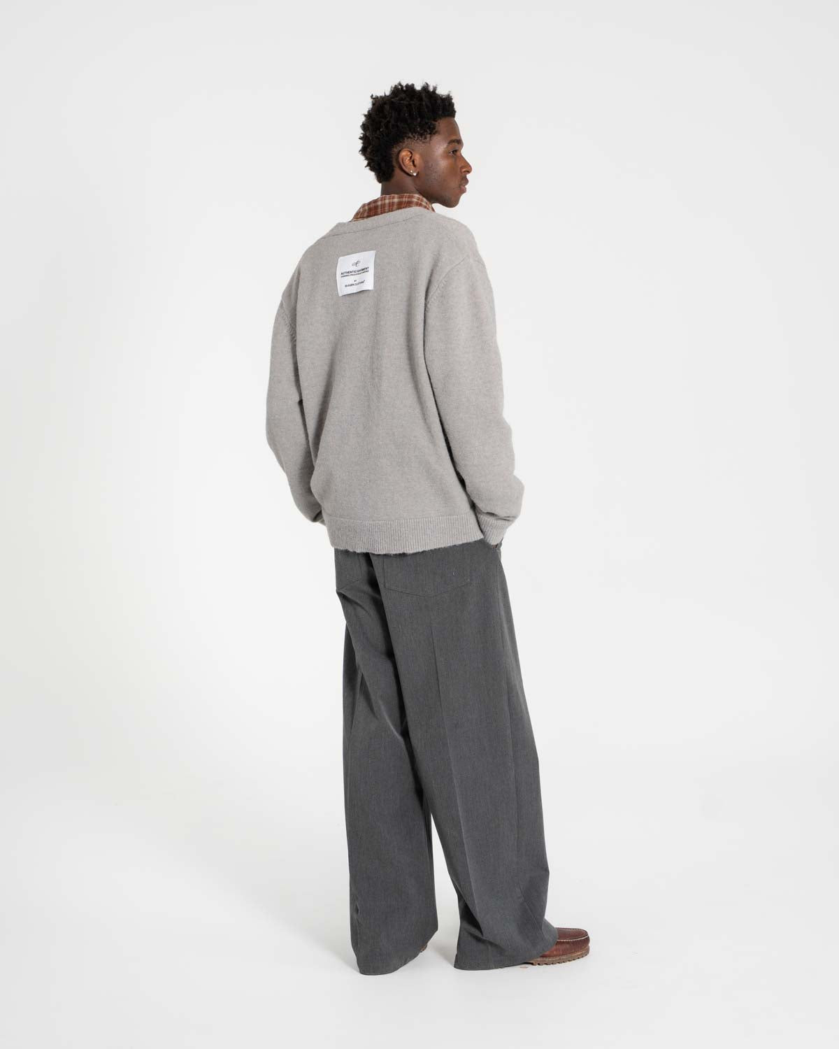 Cardigan Light Grey