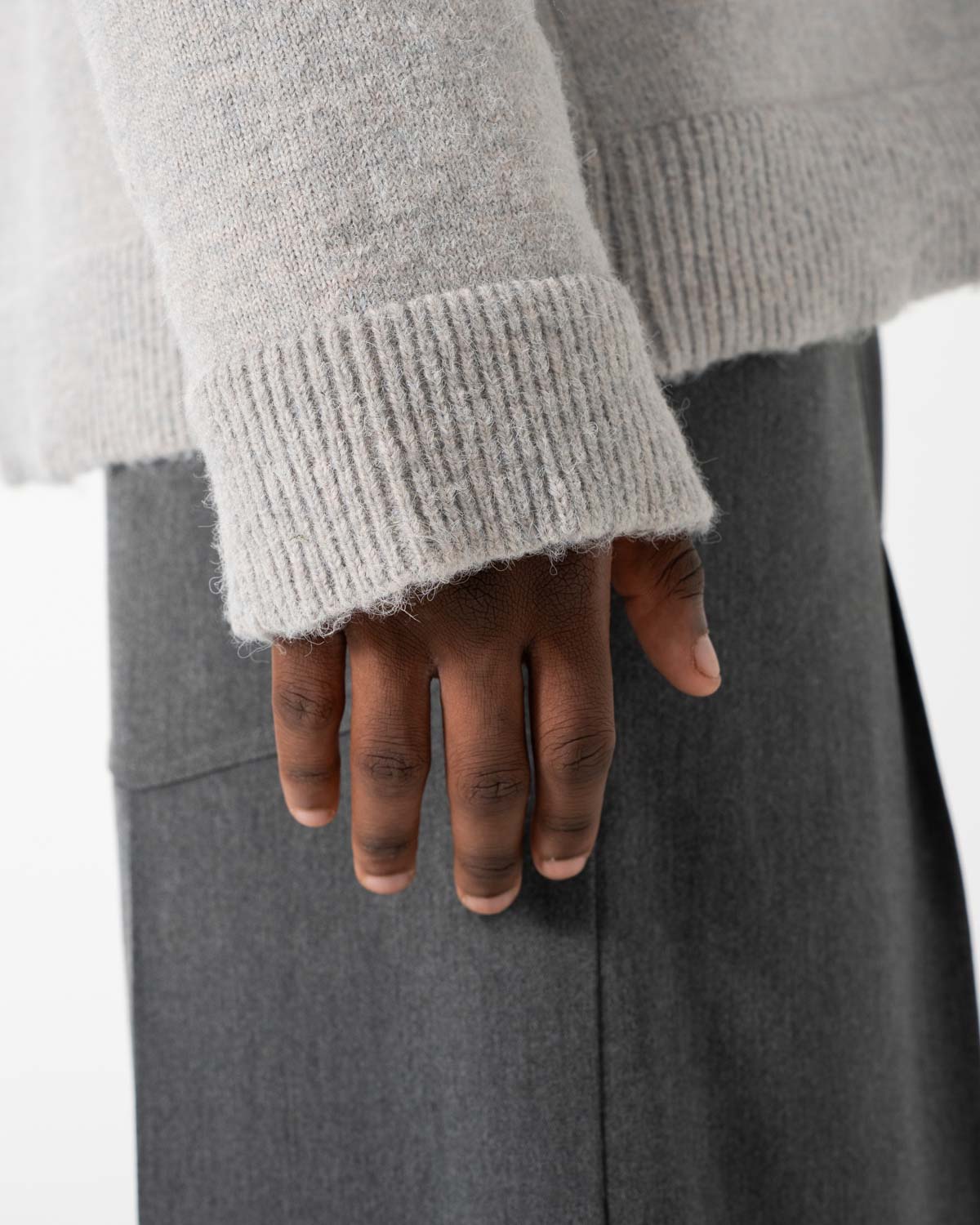 Cardigan Light Grey