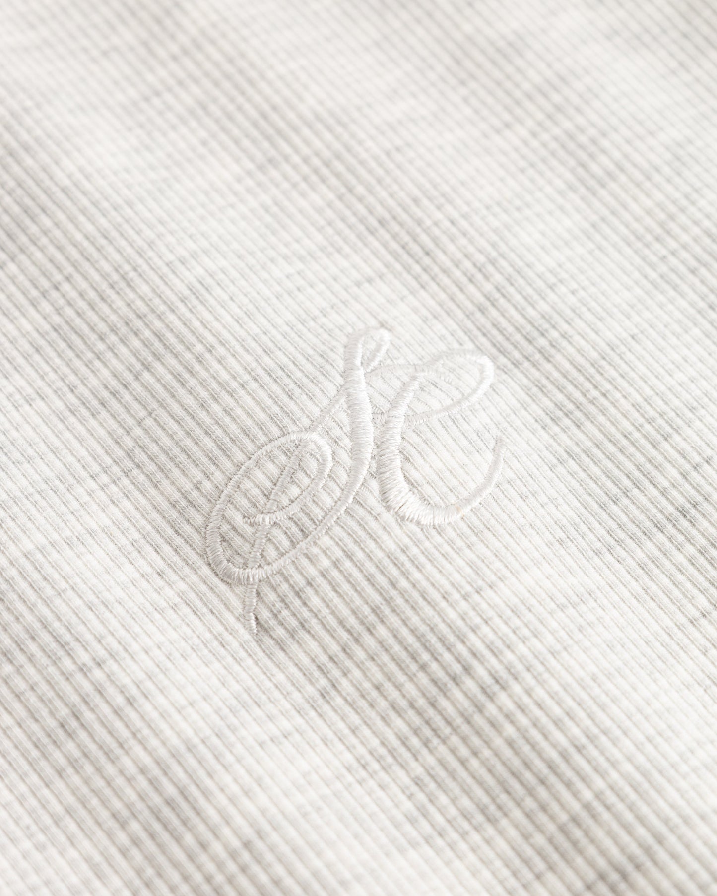 Henley Long Sleeve Heather Grey