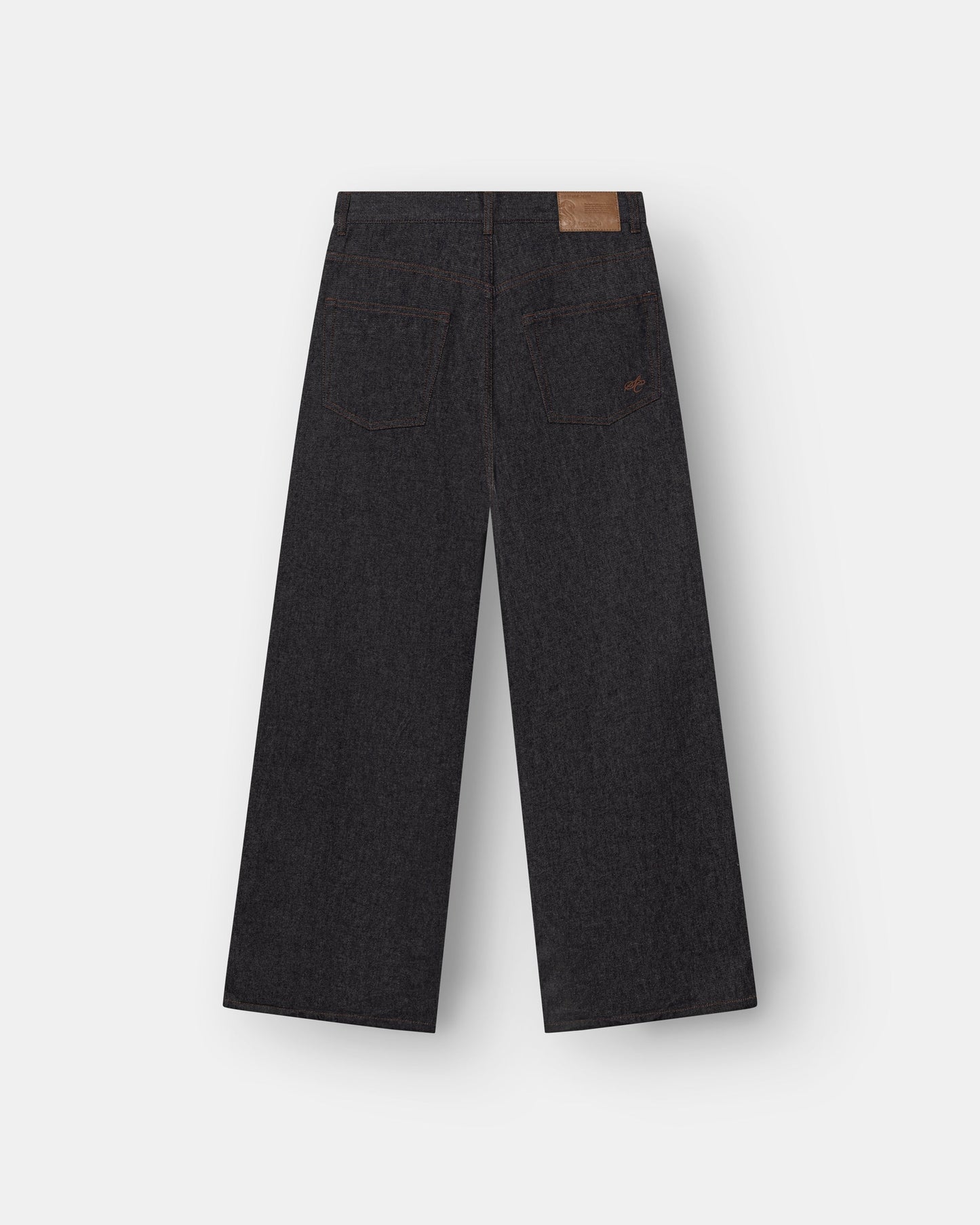 Raw Selvedge Denim Jeans Darkwash dame