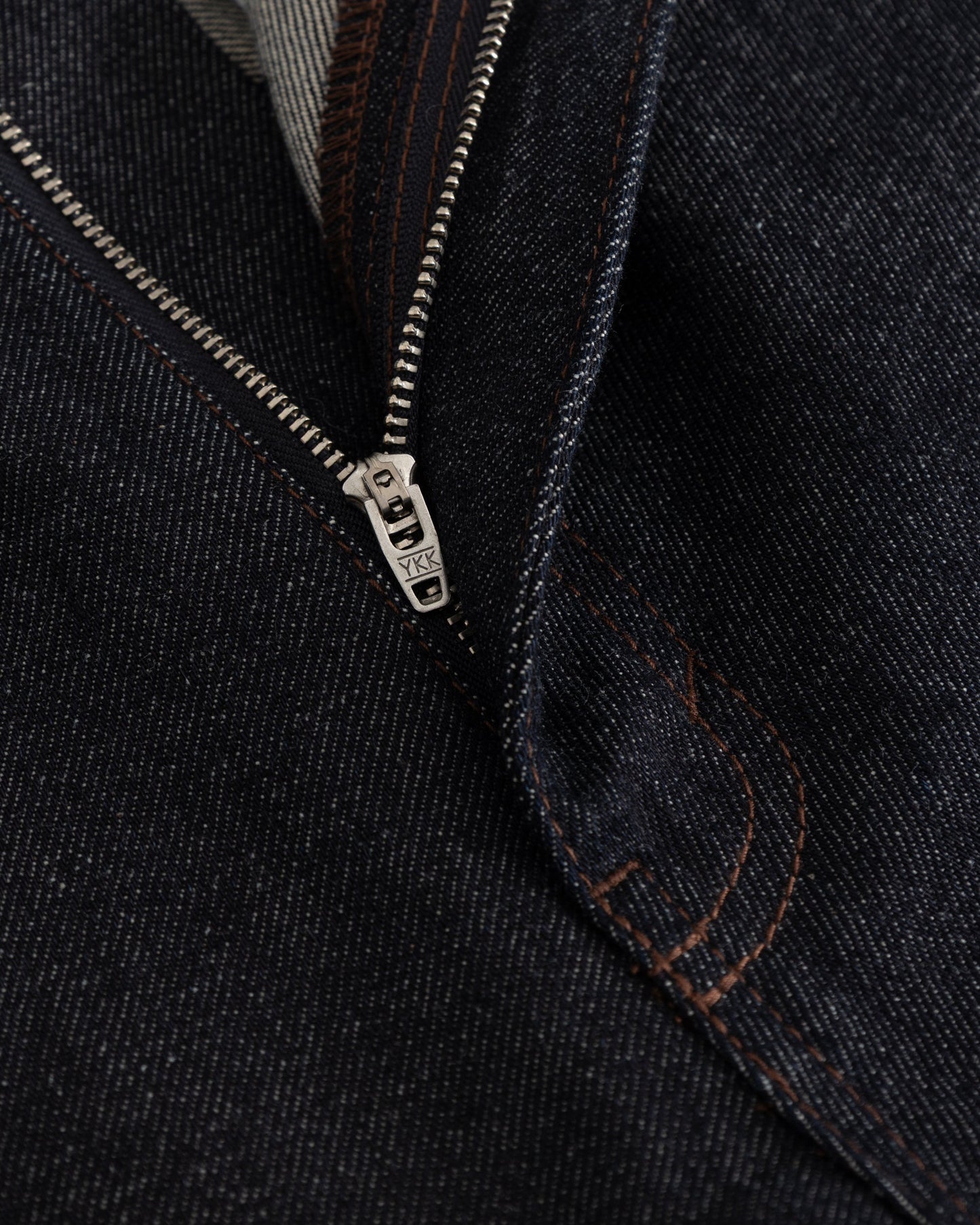 Raw Selvedge Denim Jeans Darkwash dame