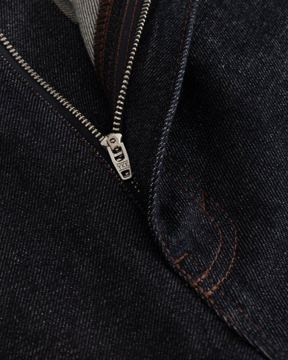 Raw Selvedge Denim Jeans Darkwash dame