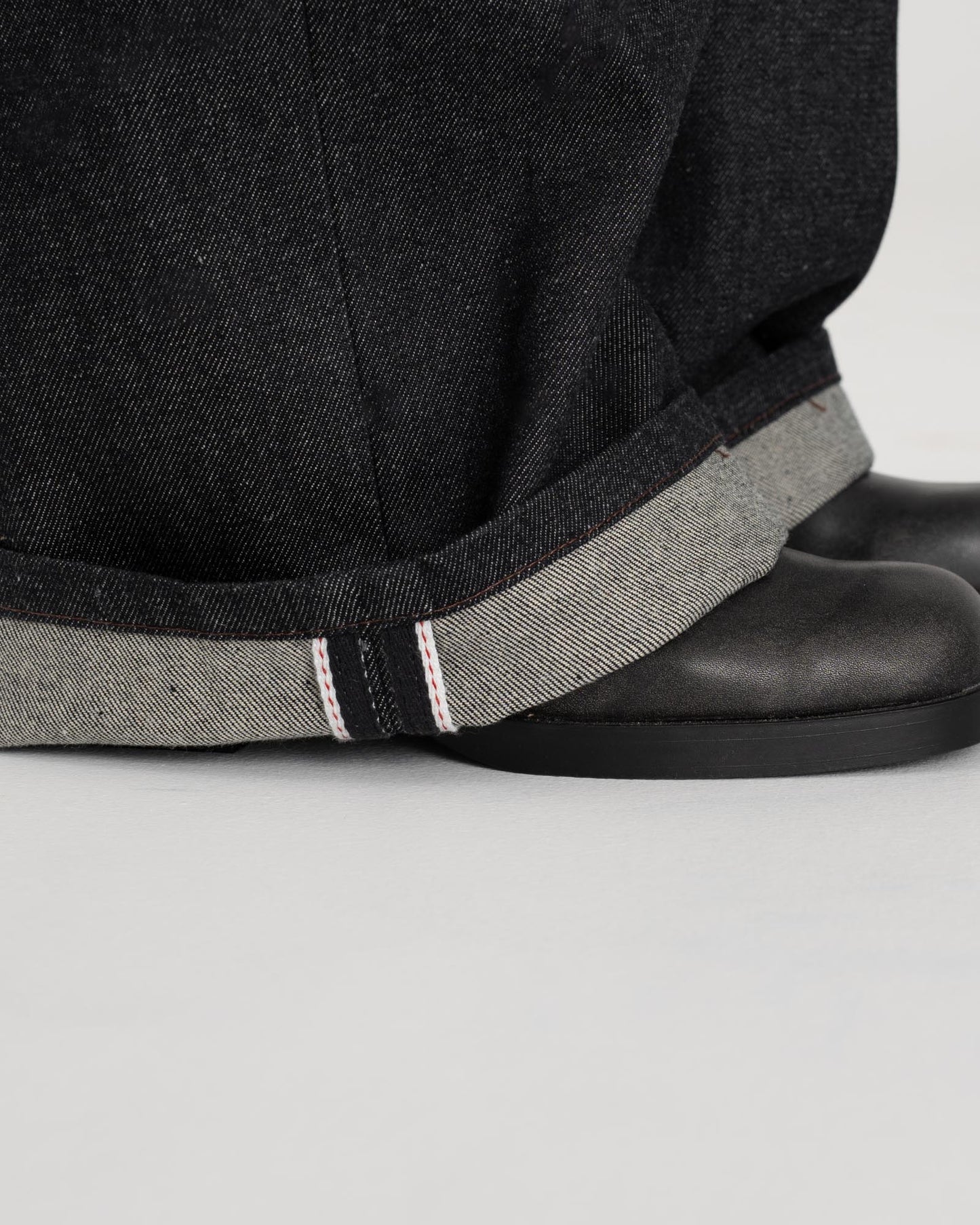 Raw Selvedge Denim Jeans Darkwash dame