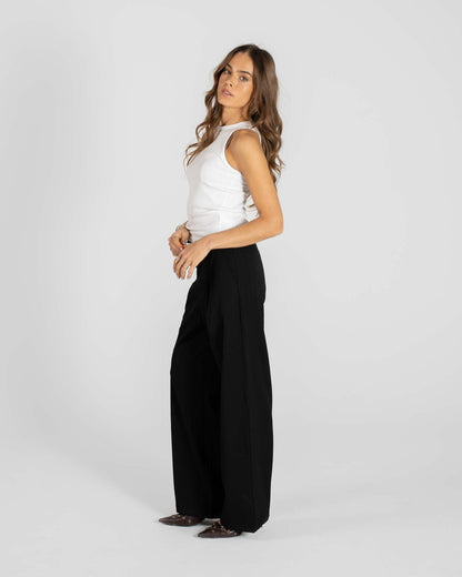 Baggy Suit Pants Black