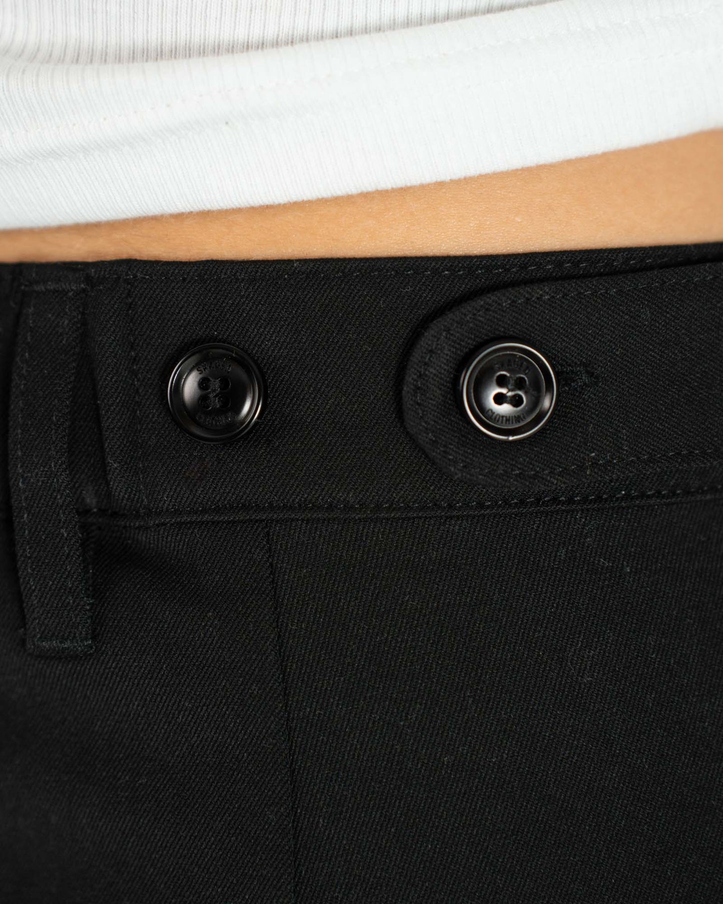 Baggy Suit Pants Black
