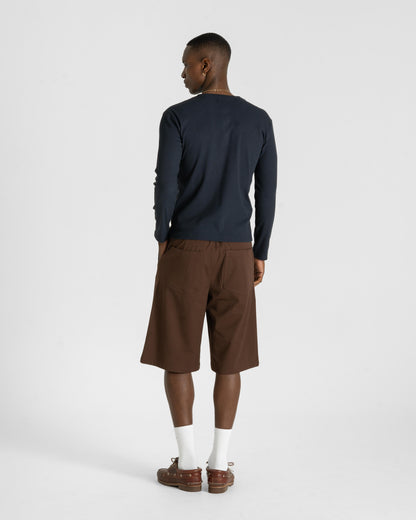 Henley Long Sleeve Navy