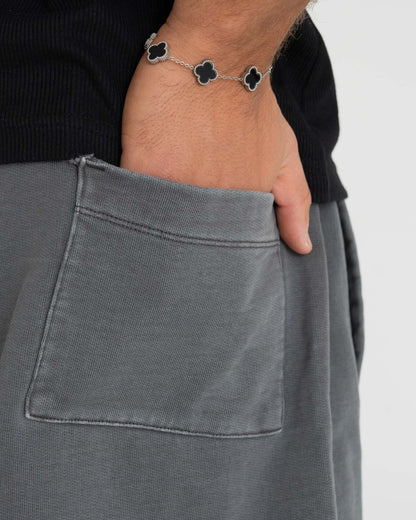 Blank Shorts Washed Grey