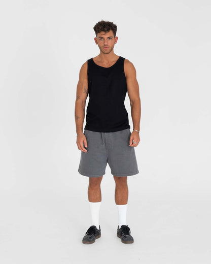 Blank Shorts Washed Grey