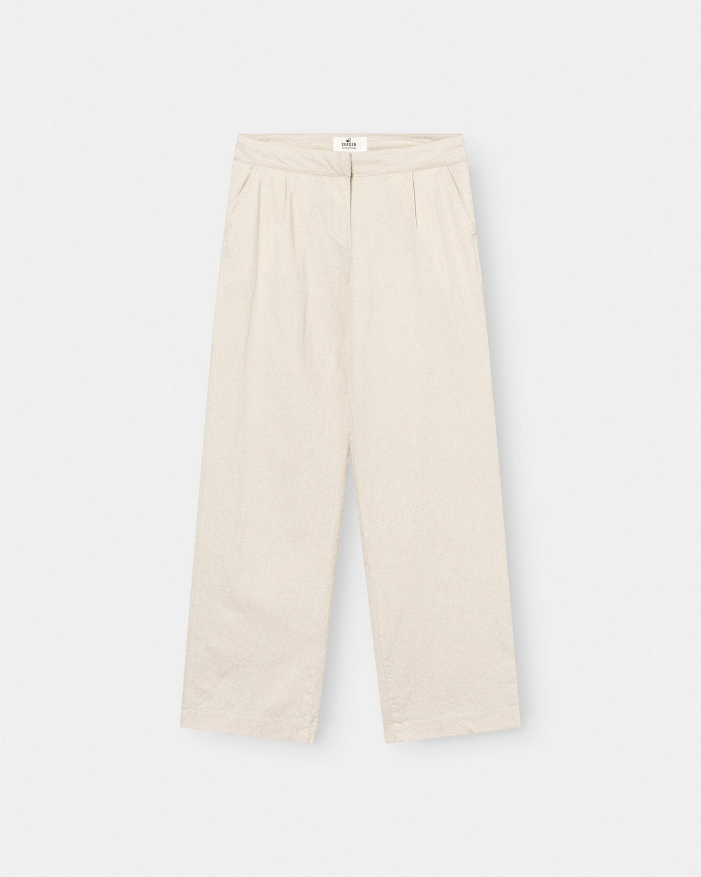 Hør Suitpants Beige
