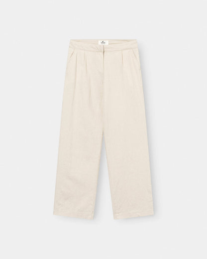 Hør Suitpants Beige