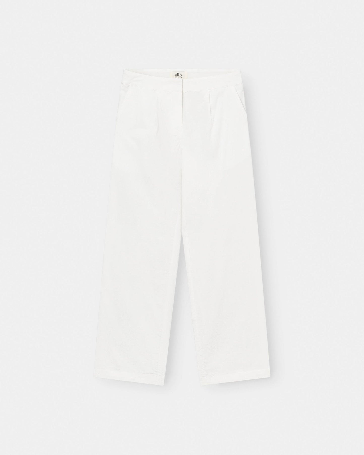 Hør Suitpants Hvid