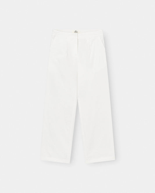 Hør Suitpants Hvid