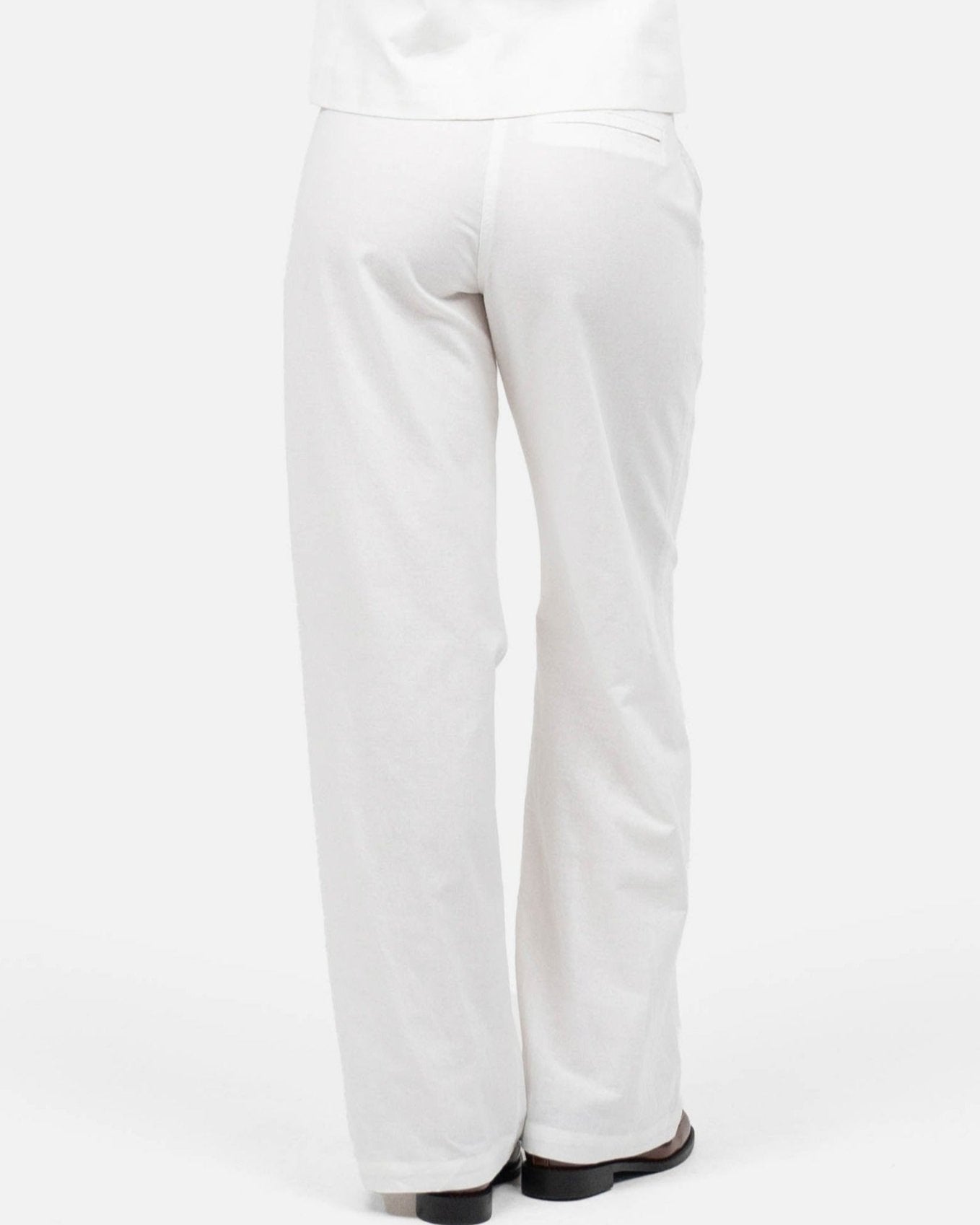 Hør Suitpants Hvid