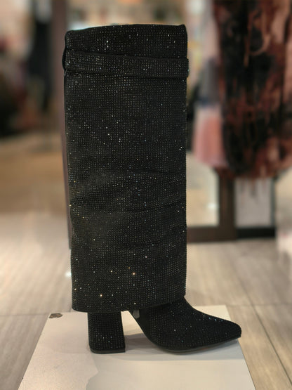 Stivali brillantinati